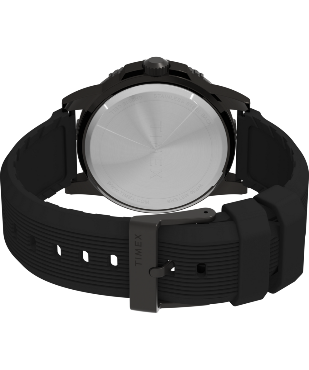 TW4B32200 Expedition Ridge 43mm Silicone Strap Watch Caseback with Attachment Image