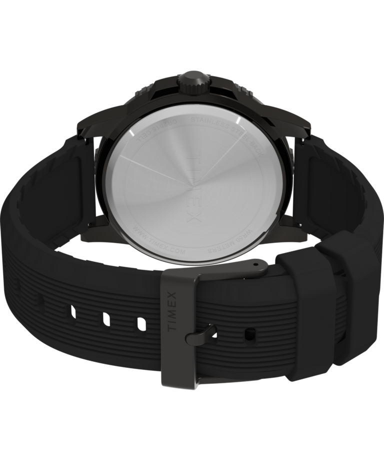 TW4B32200 Expedition Ridge 43mm Silicone Strap Watch Caseback with Attachment Image