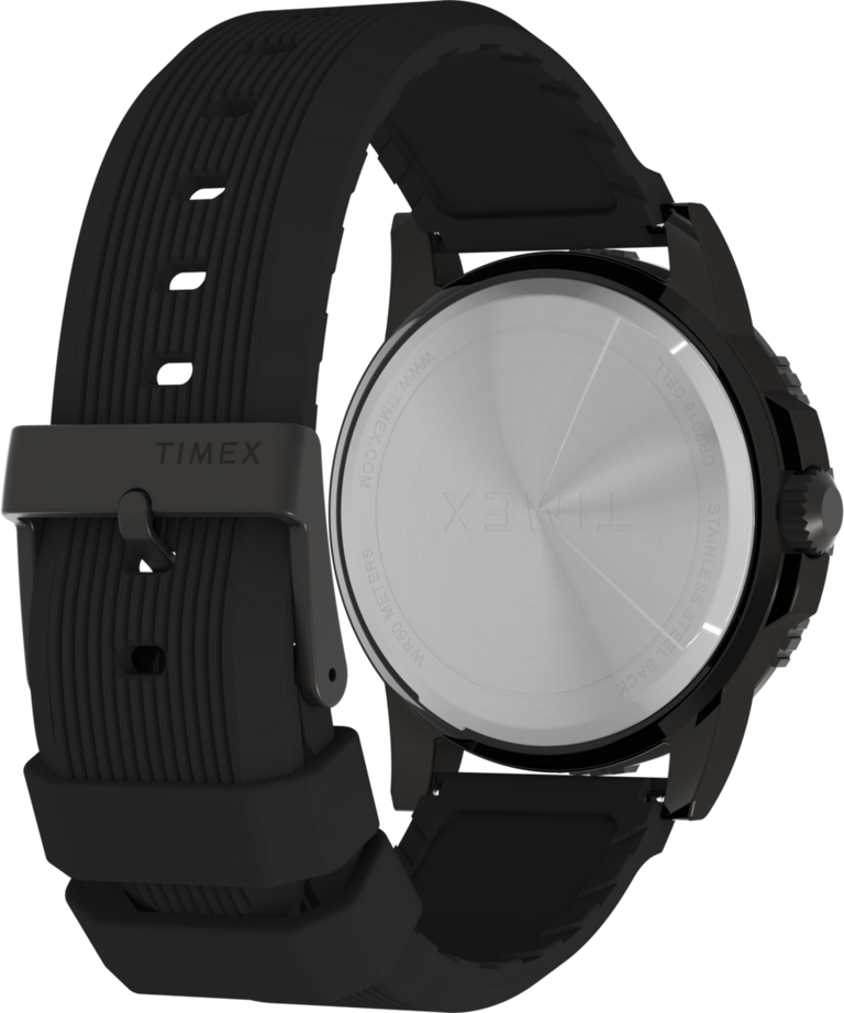 TW4B32200 Expedition Ridge 43mm Silicone Strap Watch Caseback with Attachment Image