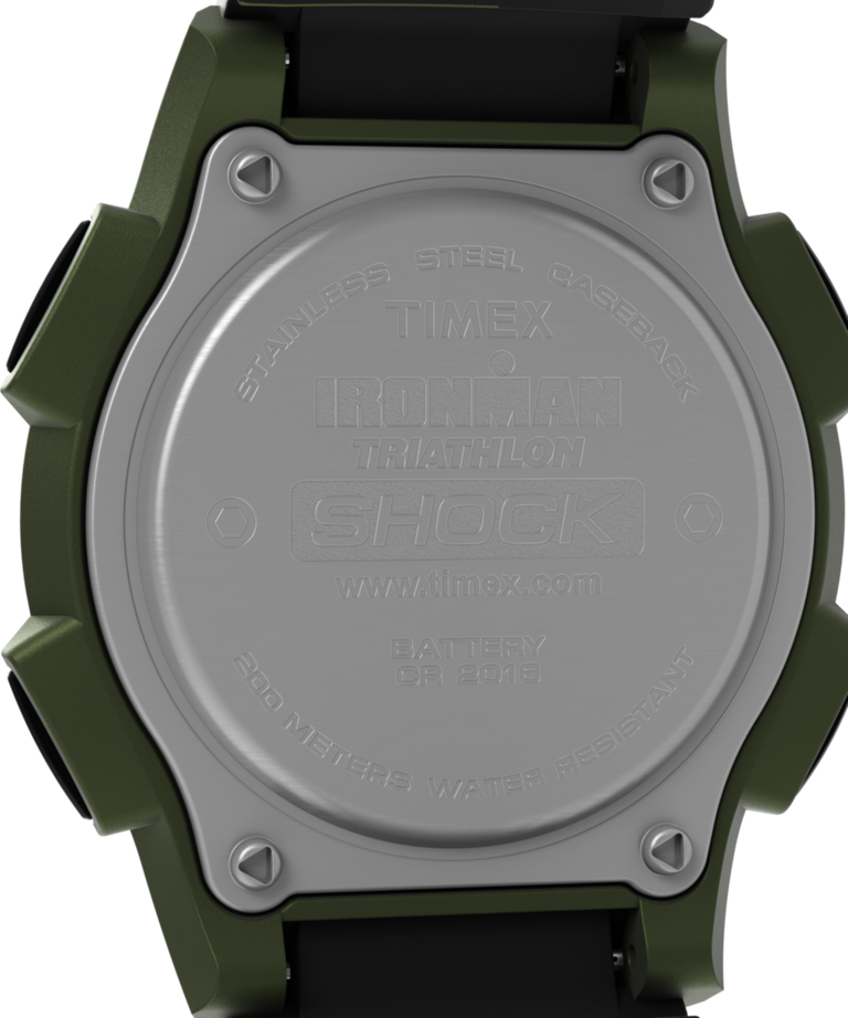 TIMEX® IRONMAN® Shock Endure 42mm Resin Strap Watch TW5M64900