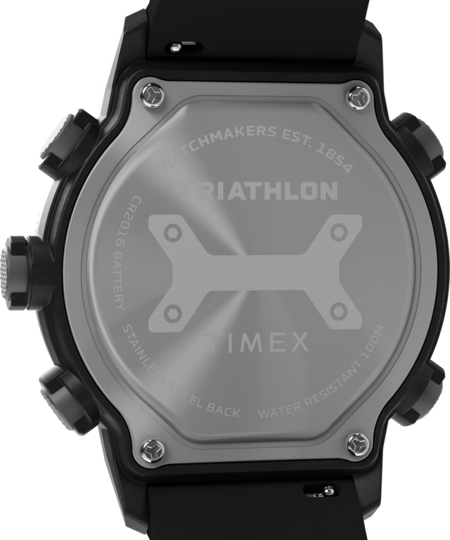TW5M66900 Triathlon 200 Lap 44mm Silicone Strap Watch Caseback Image