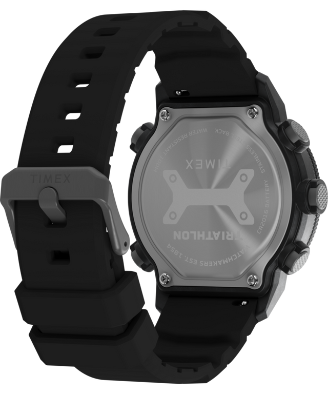 TW5M66900 Triathlon 200 Lap 44mm Silicone Strap Watch Caseback with Attachment Image