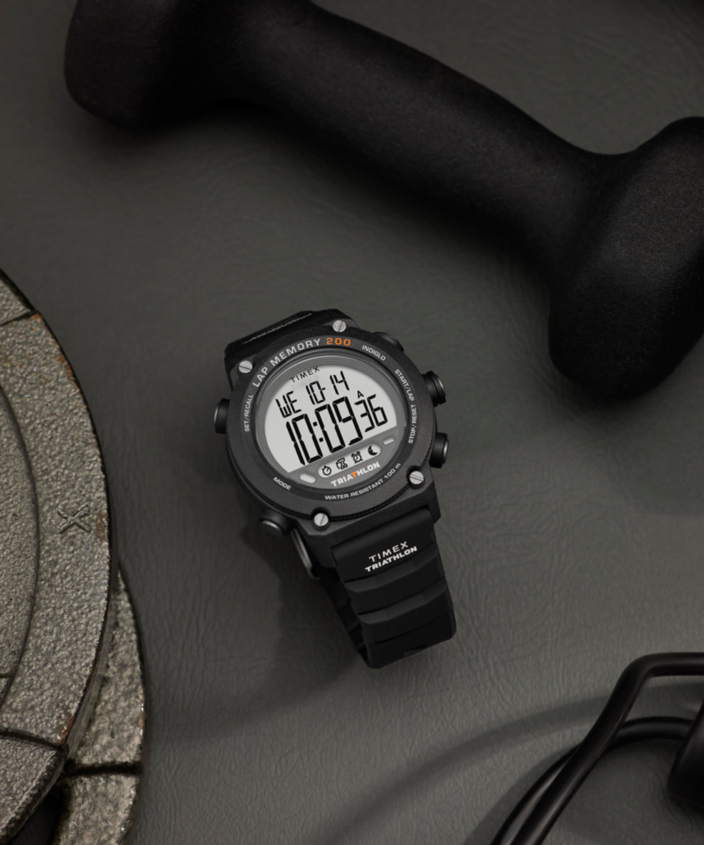 TW5M66900 Triathlon 200 Lap 44mm Silicone Strap Watch Campaign Key Silhouettes (Beauty shots) Image
