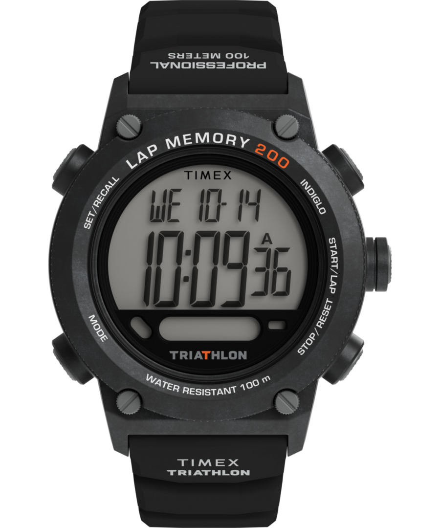 TW5M66900 Triathlon 200 Lap 44mm Silicone Strap Watch Primary Image