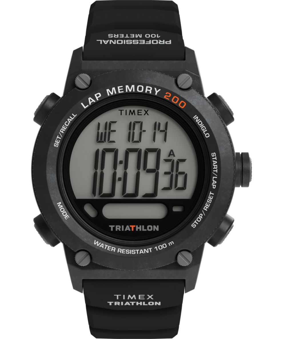 TW5M66900 Triathlon 200 Lap 44mm Silicone Strap Watch Primary Image