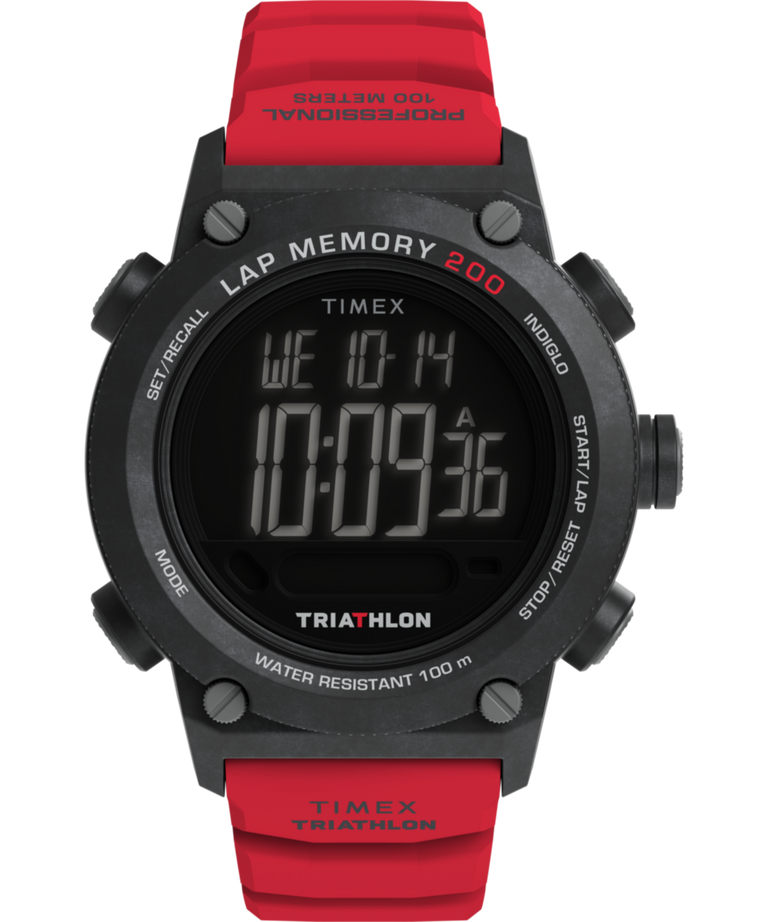 TW5M67000 Triathlon 200 Lap 44mm Silicone Strap Watch Primary Image