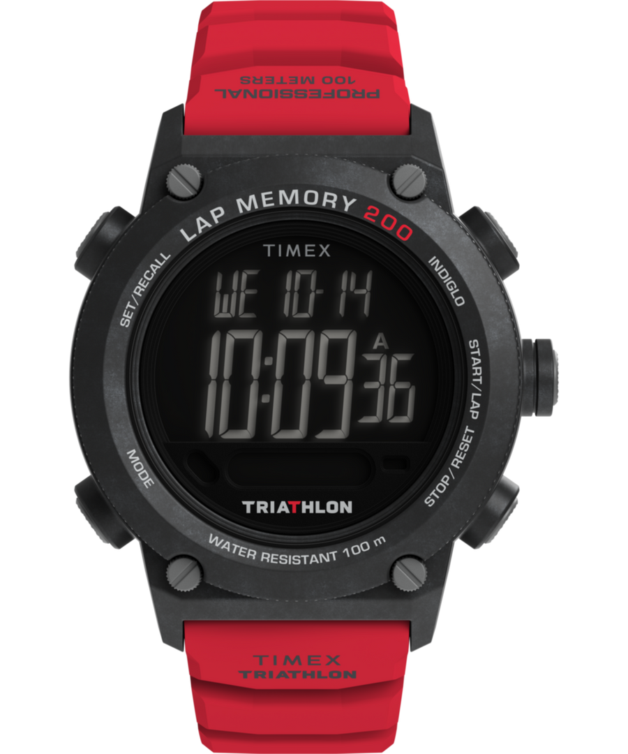 TW5M67000 Triathlon 200 Lap 44mm Silicone Strap Watch Primary Image