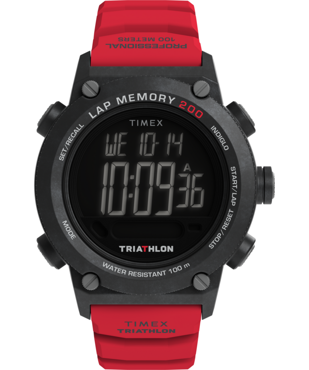 TW5M67000 Triathlon 200 Lap 44mm Silicone Strap Watch Primary Image