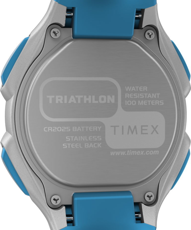 TW5M67400 Triathlon Classic 38mm Synthetic Strap Watch Caseback Image