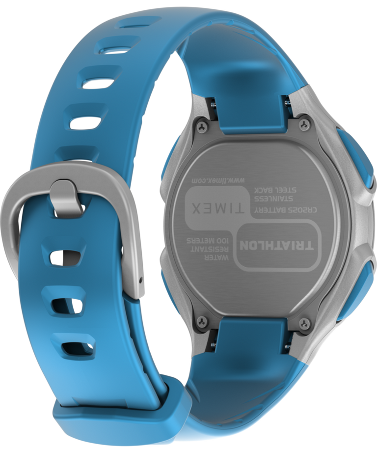 TW5M67400 Triathlon Classic 38mm Synthetic Strap Watch Caseback with Attachment Image