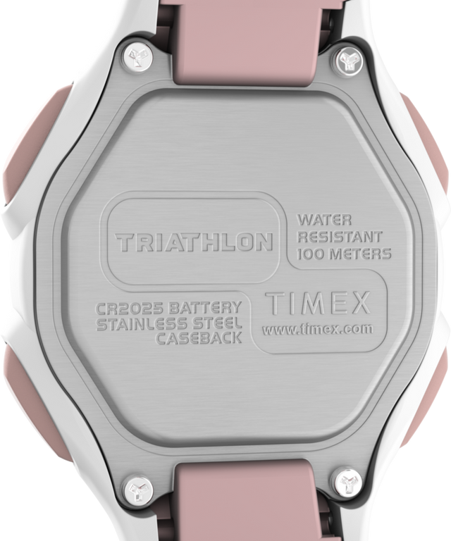 TW5M67700 Triathlon Classic 34mm Synthetic Strap Watch Caseback Image