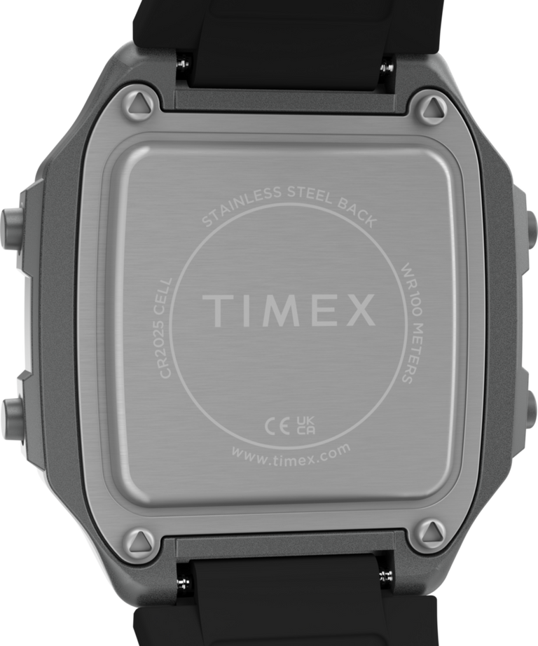 TW5M68800 World Time Digital 40mm Resin Strap Watch Caseback Image