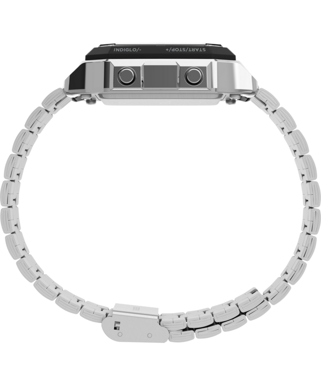 TW5M68900 World Time Digital 40mm Stainless Steel Bracelet Watch Profile Image