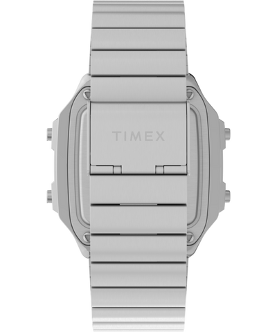 TW5M68900 World Time Digital 40mm Stainless Steel Bracelet Watch Strap Image