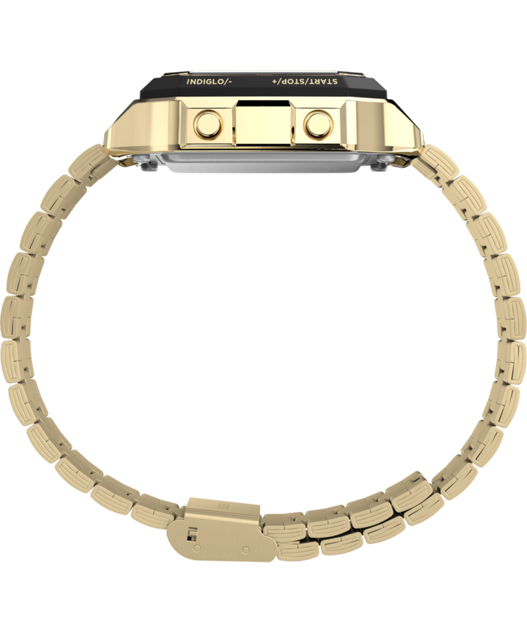 TW5M69000 World Time Digital 40mm Stainless Steel Bracelet Watch Profile Image