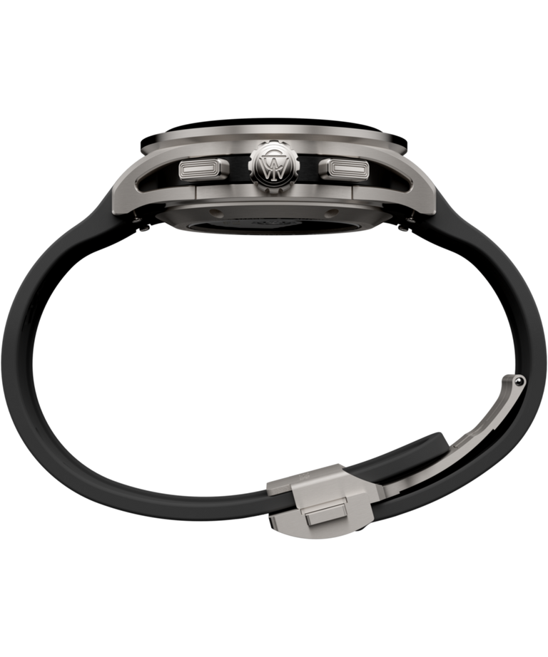 TW6A02800 Timex Atelier Chronograph Automatic M1a Ti 42mm Swiss Made NBR Synthetic Rubber Strap Profile Image