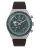TW6A04400 Peanuts® x Q Timex Chronograph 40mm Leather Strap Watch Primary Image