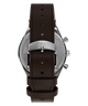 TW6A04400 Peanuts® x Q Timex Chronograph 40mm Leather Strap Watch Strap Image