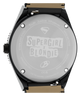 TW6A35000 SUPERGIRL x Blondie x Q Timex 36mm Leather Strap Watch Caseback Image