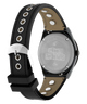 TW6A35000 SUPERGIRL x Blondie x Q Timex 36mm Leather Strap Watch Caseback with Attachment Image