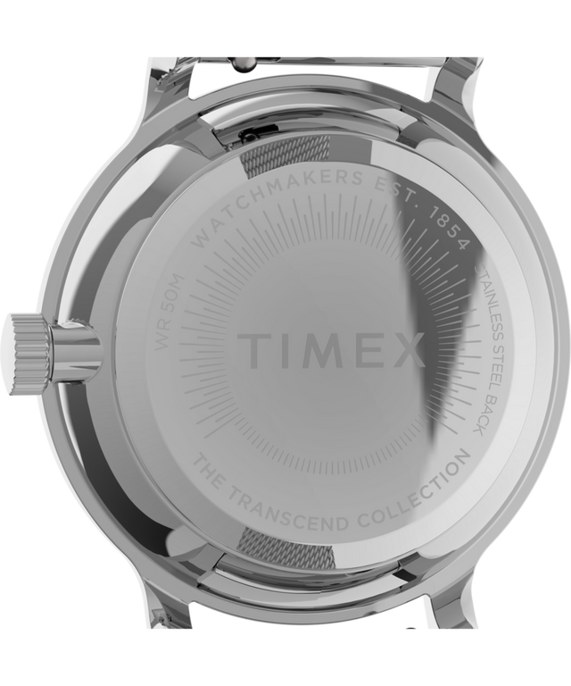 TWG066900 Transcend 31mm Stainless Steel Mesh Band Watch Caseback Image