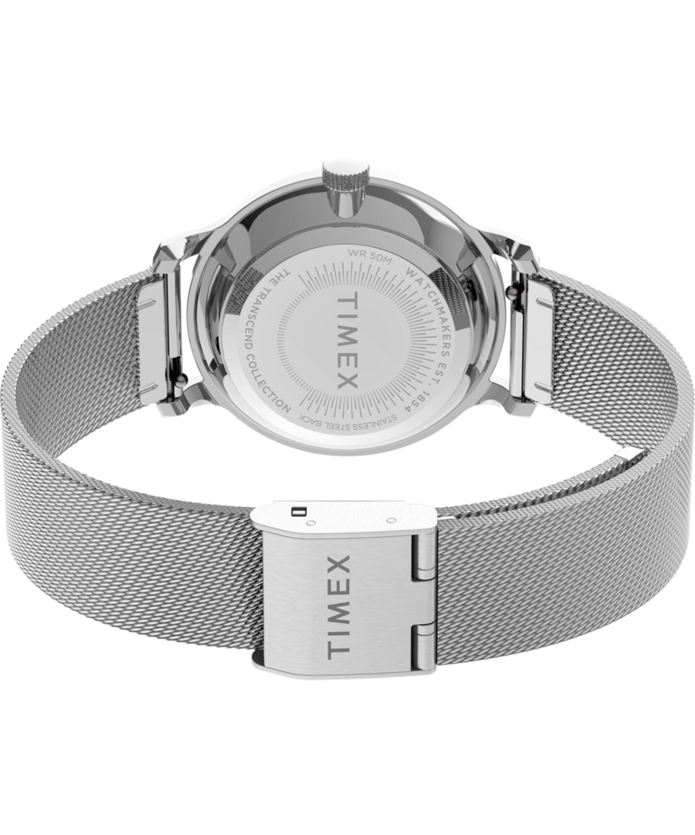 TWG066900 Transcend 31mm Stainless Steel Mesh Band Watch Caseback with Attachment Image