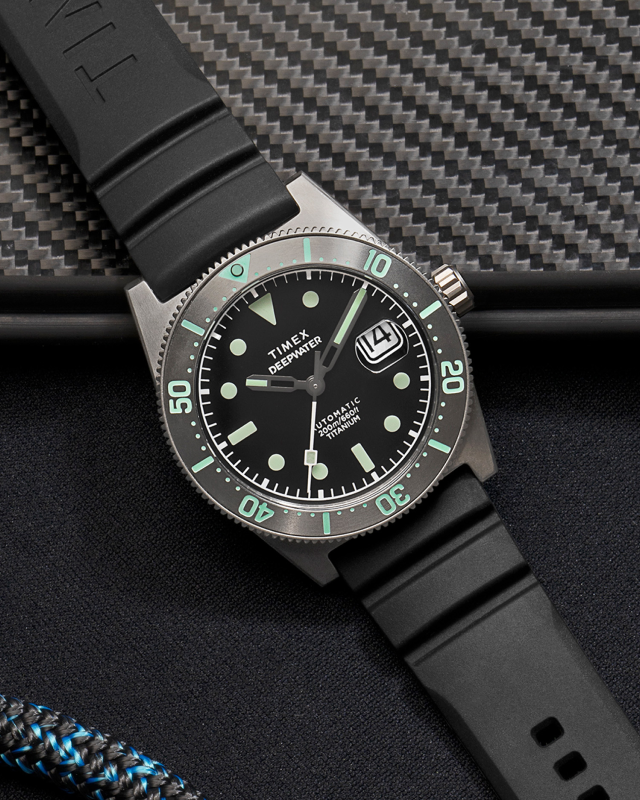 a beauty image of Timex Deepwater Automatic Titanium 