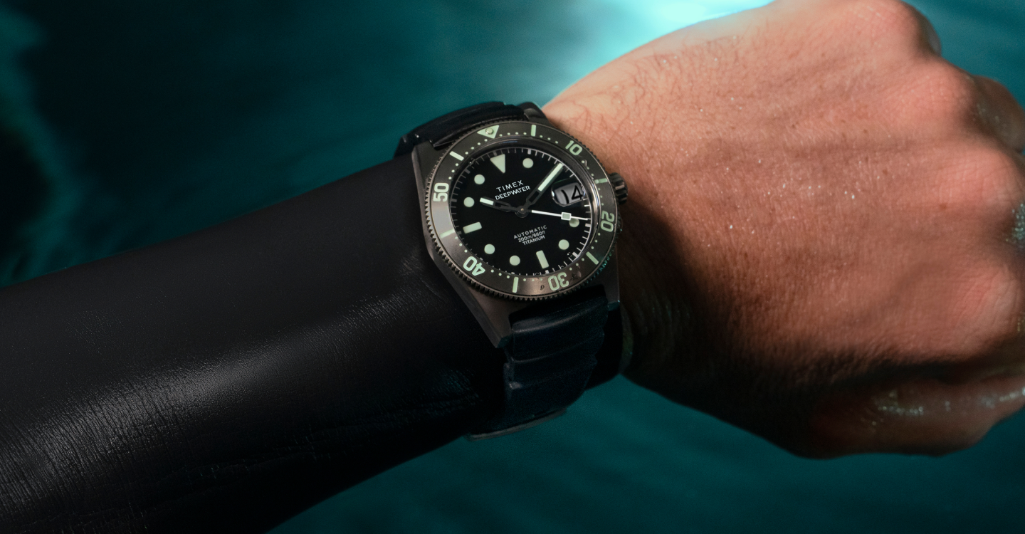 a beauty image of Timex Deepwater Automatic Titanium 