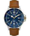TW2R64500D7PF Harborside 42mm Leather Strap Watch primary image