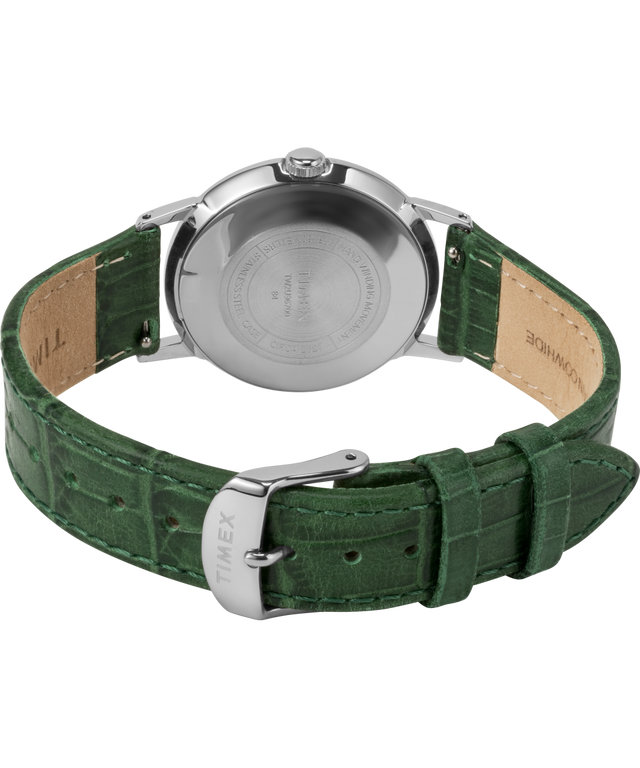TW2U967007U Marlin® Hand-Wound California Dial 34mm Leather Strap Watch caseback image