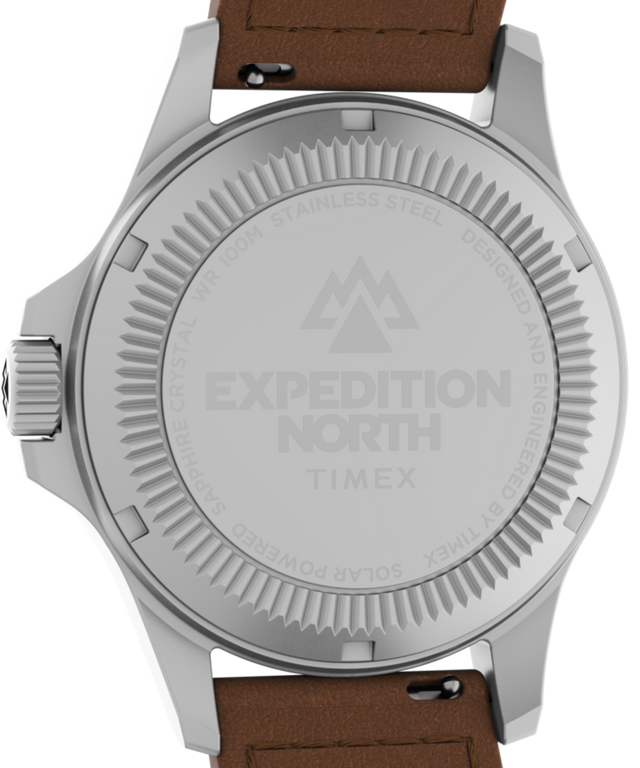 TW2V03600QY Expedition North Field Post Solar 41mm Eco-Friendly Leather Strap Watch caseback image