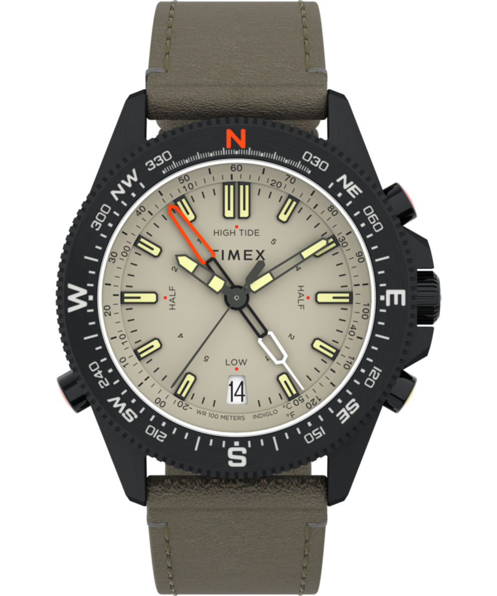 TW2V21800QY Expedition North® Tide-Temp-Compass 43mm Eco-Friendly Leather Strap Watch primary image