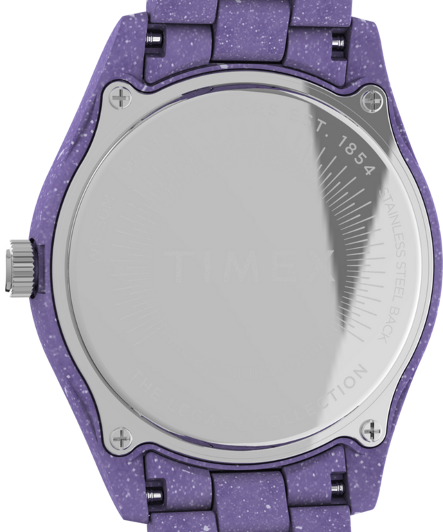 TW2V77300QY Legacy Ocean 37mm Recycled Plastic Bracelet Watch caseback image