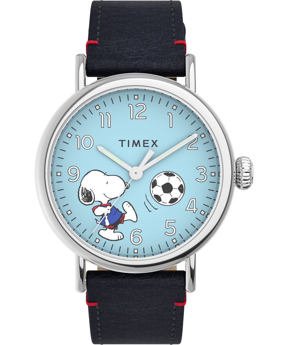 Timex Standard x Peanuts Featuring Snoopy Soccer 40mm Leather